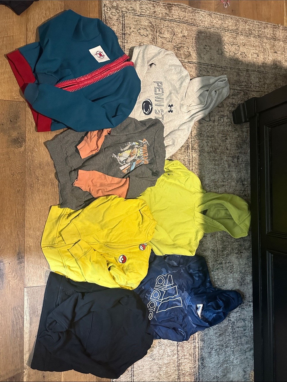 Boys size small hoodie lot. Old navy, target, addidas, UA brands